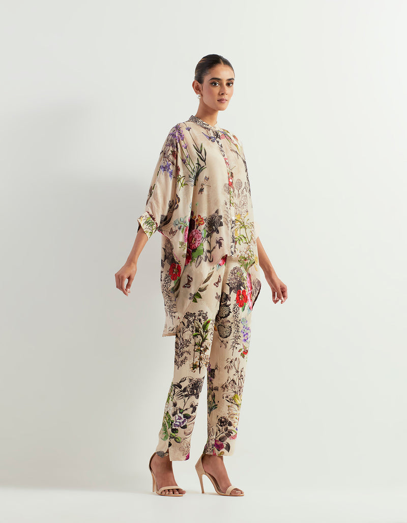 Printed Shirt With Heavy Georgette Pants