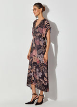Multicolor Gypsy Rose Printed Dress