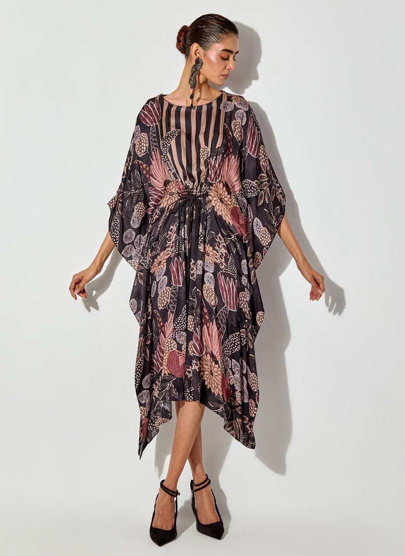 Multicolor Gypsy Rose Printed Kaftan