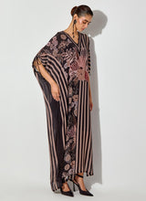 Multicolor Gypsy Rose Printed Kaftan Dress