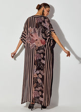 Multicolor Gypsy Rose Printed Kaftan Dress
