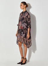 Multicolor Gypsy Rose Printed Boho Dress