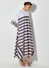 Multicolor Printed Long Maxi Dress With Lace Detailing