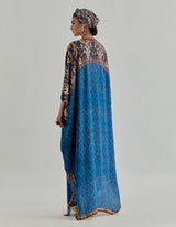 Blue Jaspe Long Kaftan