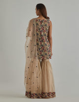 Beige Beige Garara Set