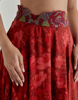 Multicolor Rosette Nomad Sharara Set