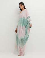 Multicolor One Shoulder Printed Dress