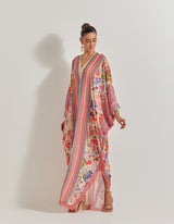 Blooming Burst Printed Kaftan
