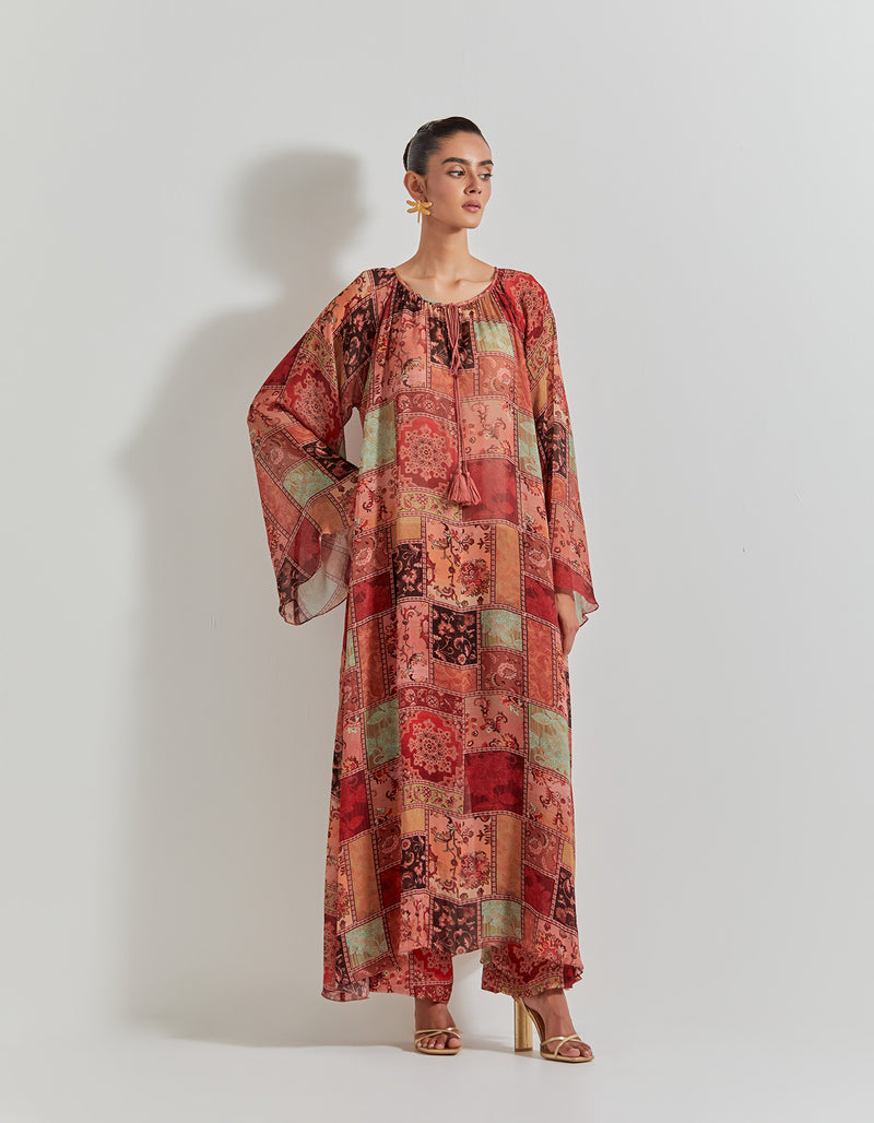 Spicy Glam Georgette Kurta Set