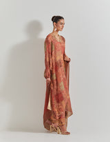 Spicy Glam Printed Kurta Set