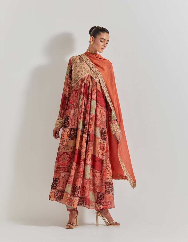 Spicy Glam Hand Embellished Kurta Set