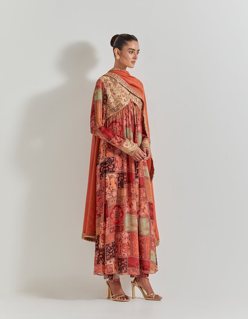 Spicy Glam Hand Embellished Kurta Set