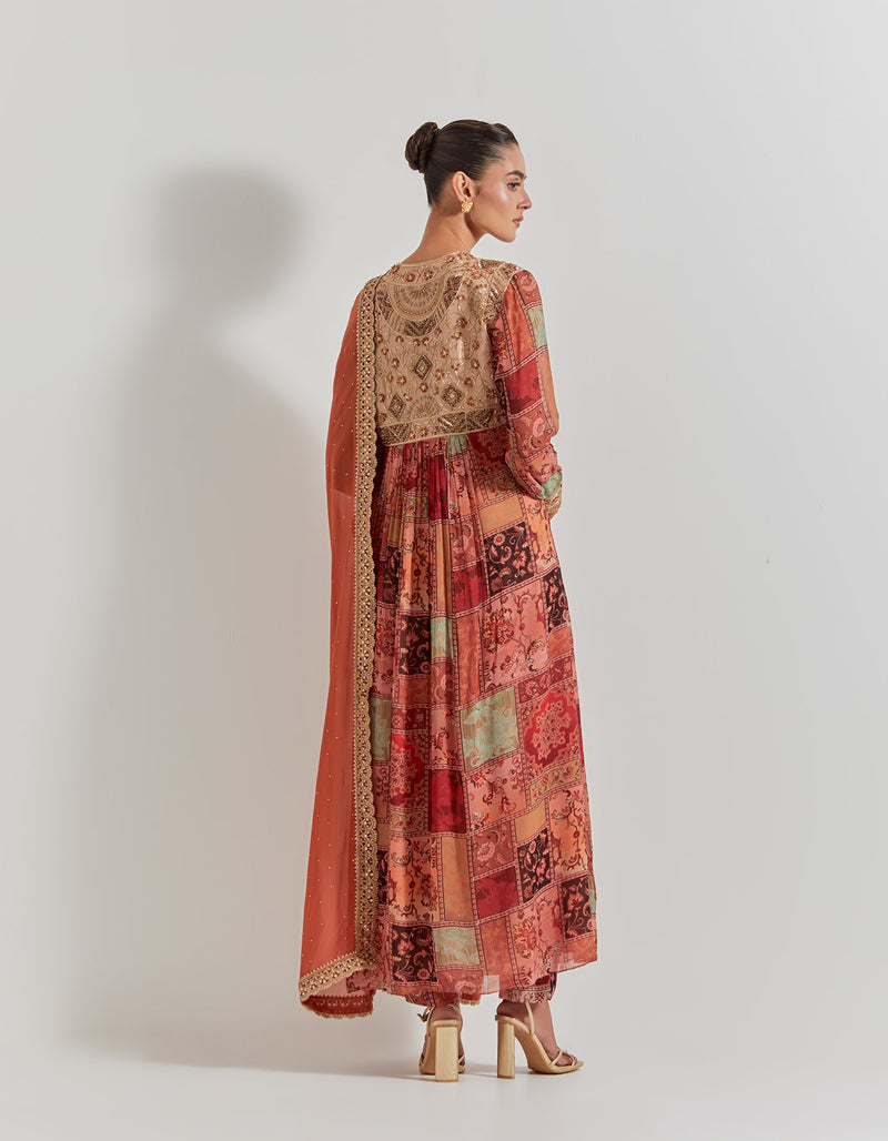 Spicy Glam Hand Embellished Kurta Set