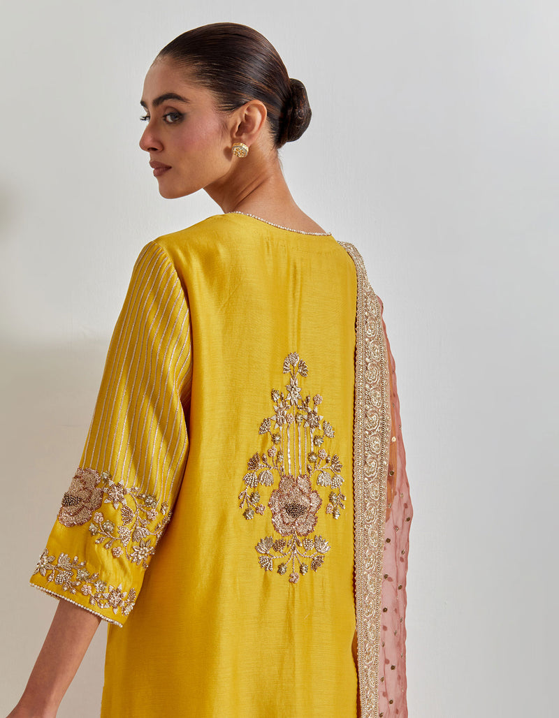 Multicolour Desert Rose Kurta Set