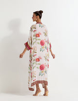 Multi Colour Modal Silk Kaftan