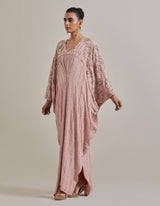 Pink Water Glimmer Kaftan