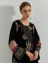 Rangrez Black Tunic Set