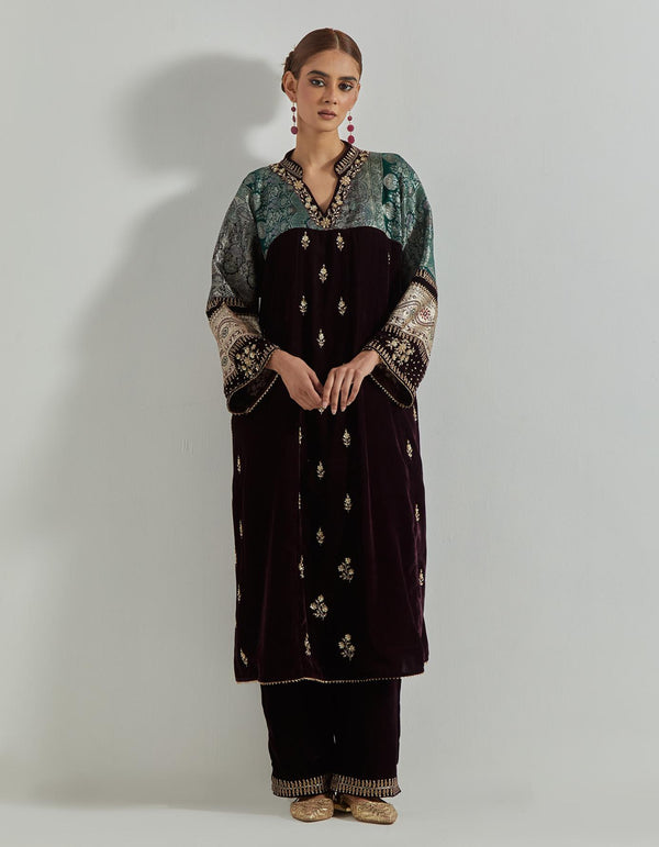 Rangrez Wine Black Set