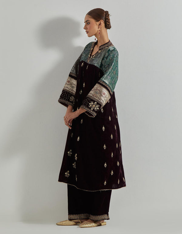 Rangrez Wine Black Set