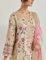 Ivory Raeth Kurta Set