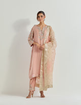 Pink Raeth Kurta Set