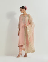 Pink Raeth Kurta Set