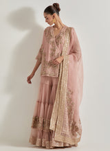 Desert Rose Old Rose Sharara Set