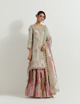 Multi Colour Raeth Sharara Set