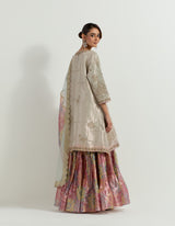 Multi Colour Raeth Sharara Set