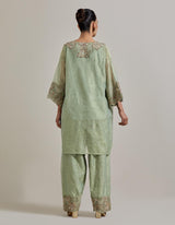 Sage Green Water Glimmer Tunic Set