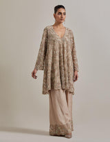Champagne Gold Water Glimmer Tunic Set