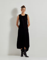 Black Velveteen Dress