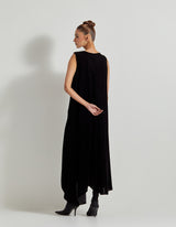 Black Velveteen Dress