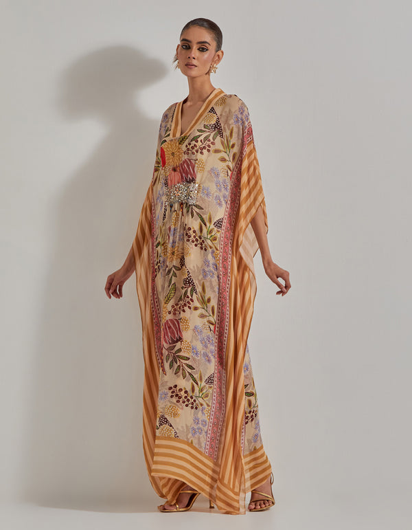 Beige Gypsy Rose Kaftan