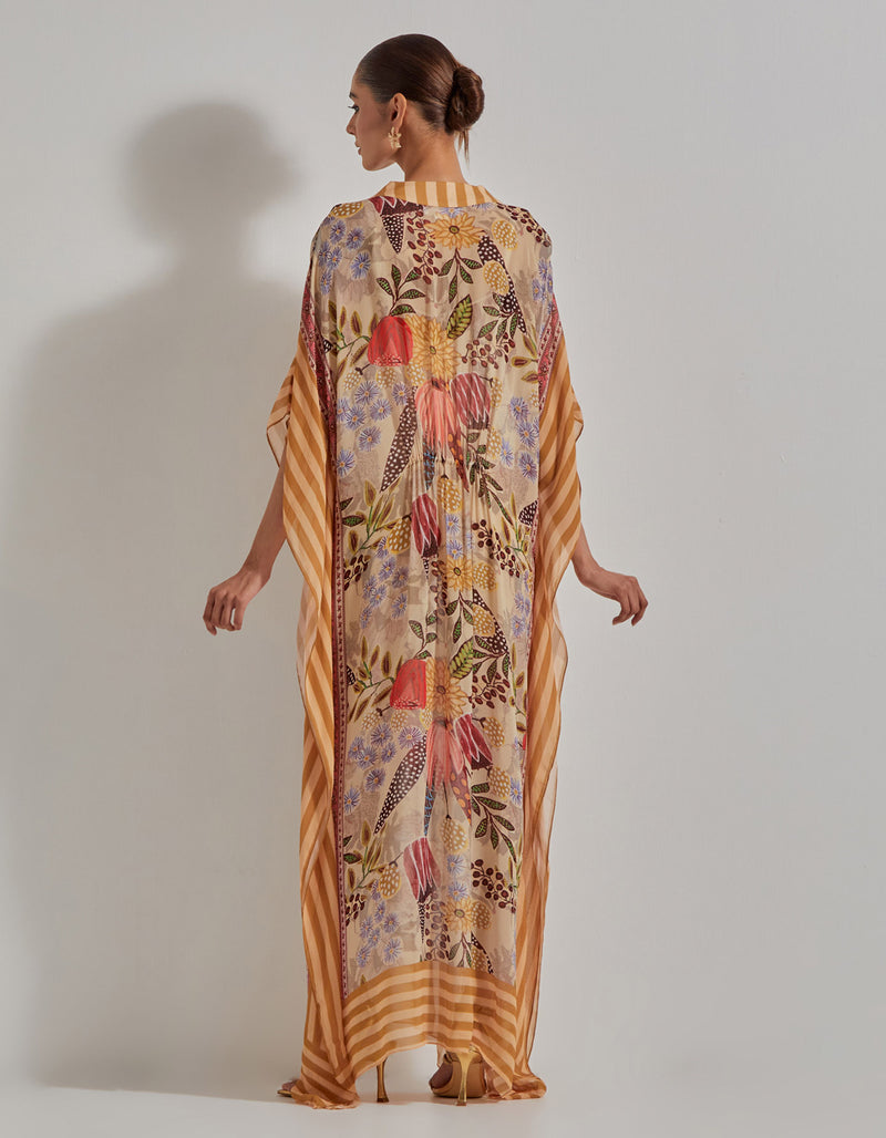 Beige Gypsy Rose Kaftan