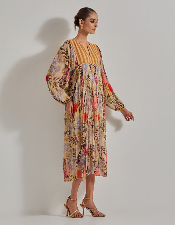 Beige Gypsy Rose Dress