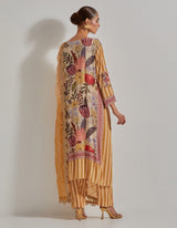 Beige Gypsy Rose Kurta Set
