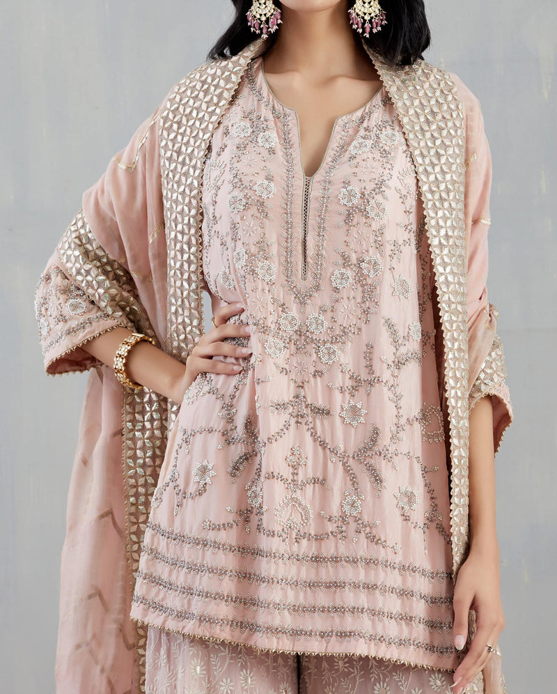 Pink Sharara Set