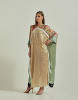 Printed Long Kaftan Dress